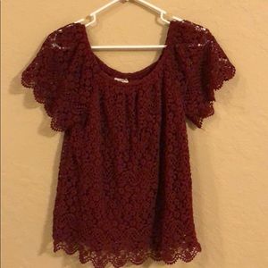 Off the shoulder top